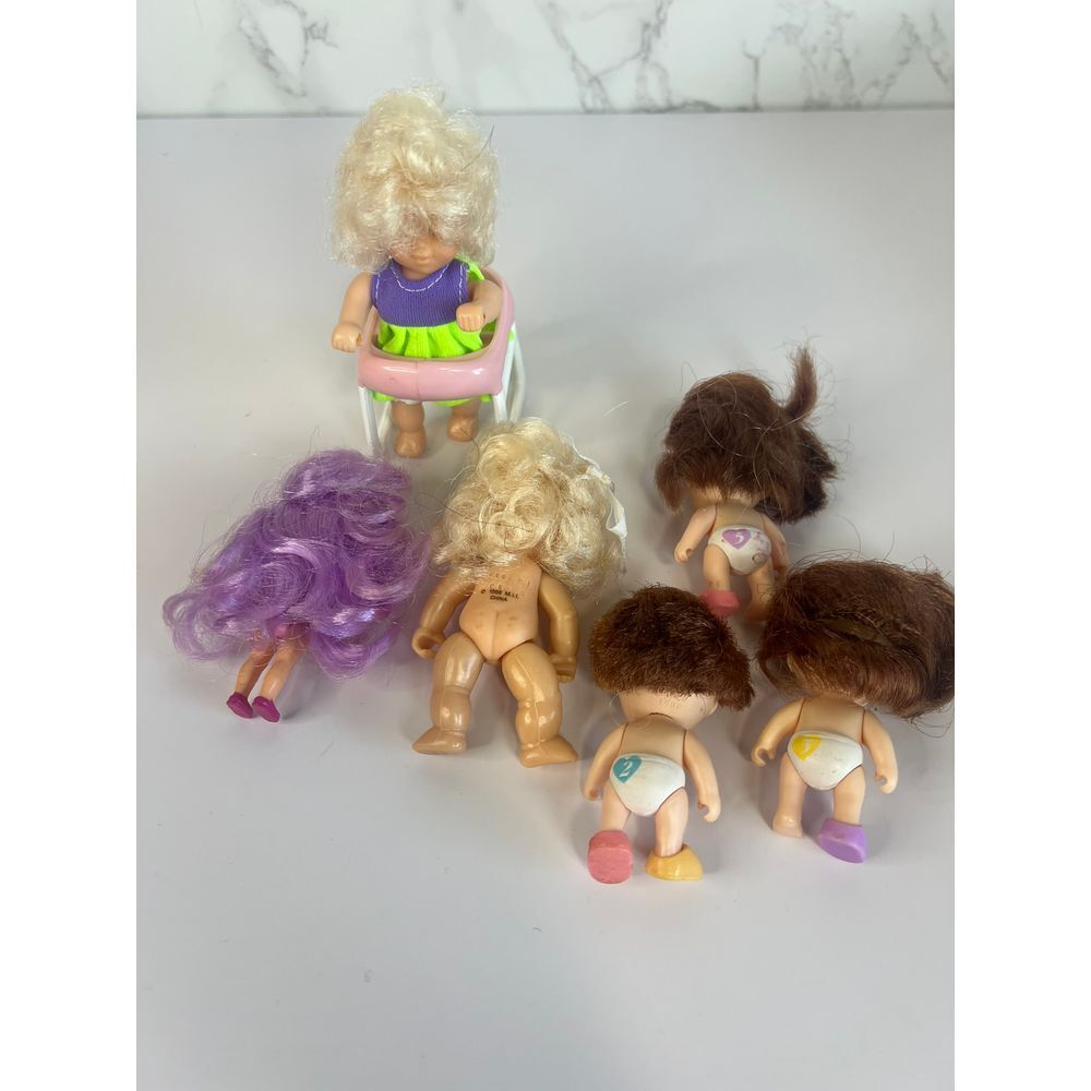 Vintage 1990s Doll Lot: M.I.I. Wind-Up, Quints, Krystal Princess Rare Finds - Picture 8 of 10